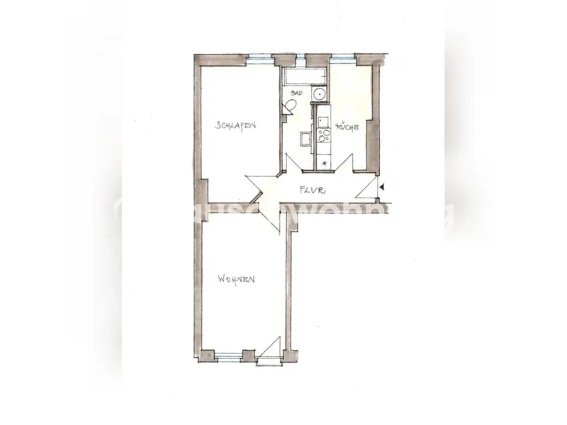 Tauschwohnung: Nachmieter gesucht! 2. Zi. Altbauwohnung, 58m2 — photo 1